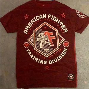 American fighter tee shirt